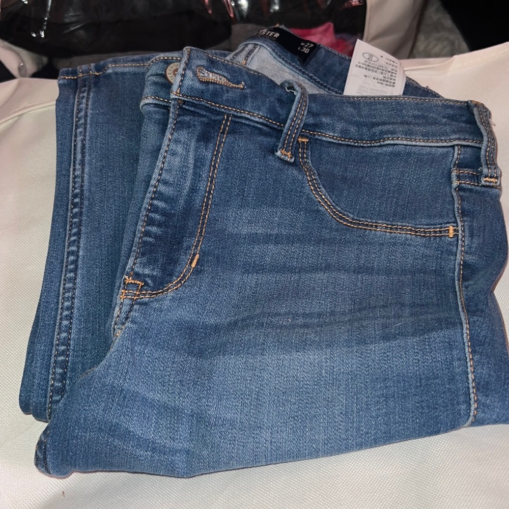 Hollister mid rise jean leggings- advanced stretch super skinny - make an offer